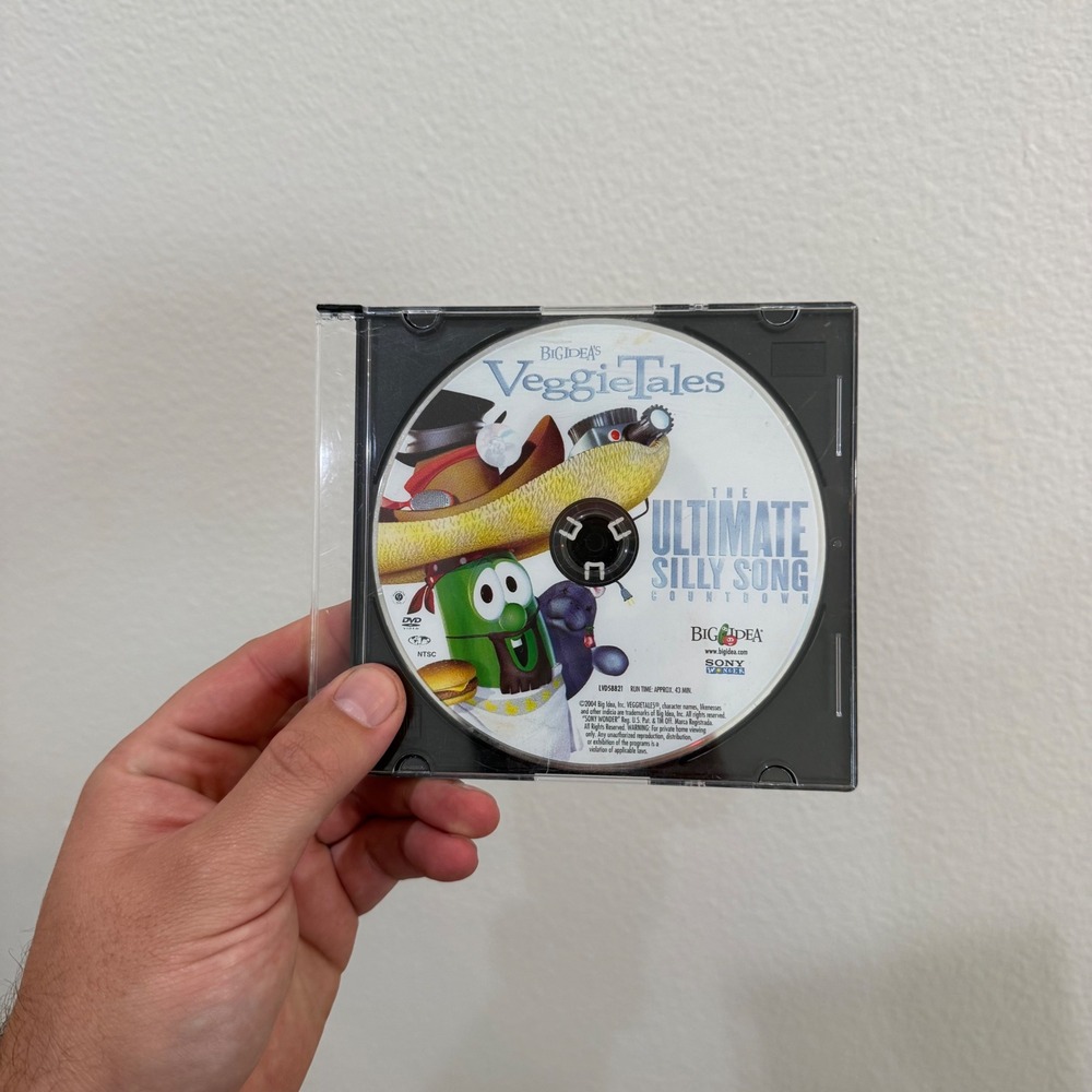 VeggieTales The Ultimate Silly Song Countdown DVD 2004 Big Idea Sony LVD58821